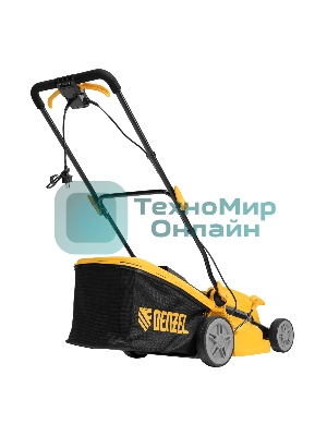 Газонокосилка электрическая Denzel GMC-1800, шир. 38см, 1800 Вт, 6 уров., травосб. 35 л