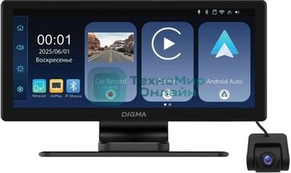 Автомобильный монитор Digma Smart Play 1200 Dual 8.9