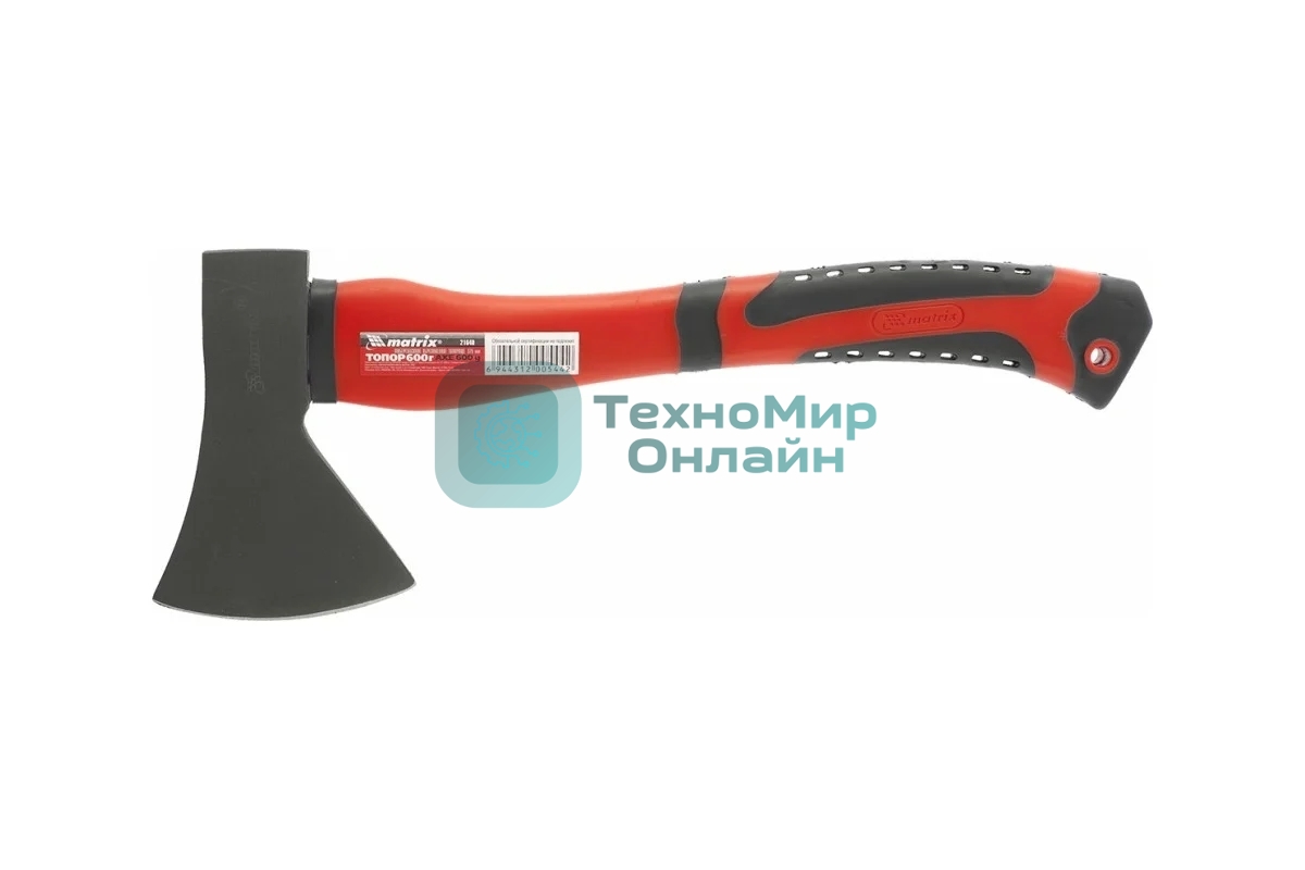 Топор Matrix 21640 600 г, фибергласовое топорище