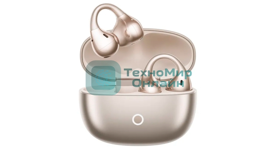 Наушники TWS Realme Buds Clip золотой, открытые, Bluetooth, до 36 ч