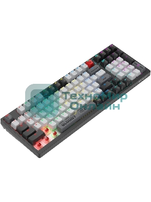 Клавиатура беспроводная механическая A4Tech Bloody WS98 USB черный/серый (WS98)