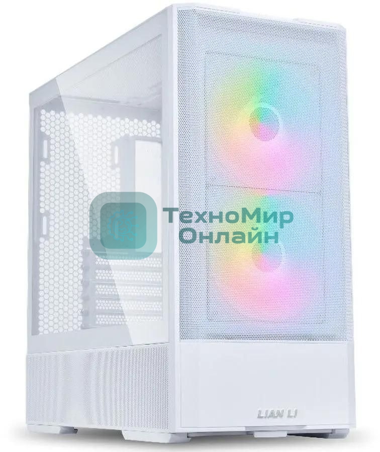 Компьютерный корпус Lian-Li Lancool 207 белый без БП ATX 4x120мм 2x140мм 2xUSB 3.0 audio bott PSU