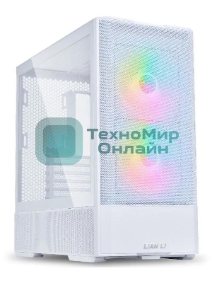 Компьютерный корпус Lian-Li Lancool 207 белый без БП ATX 4x120мм 2x140мм 2xUSB 3.0 audio bott PSU