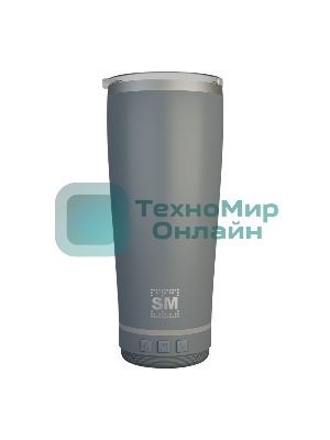 Термокружка с портативной колонкой Soundmax SM-TC001 серый