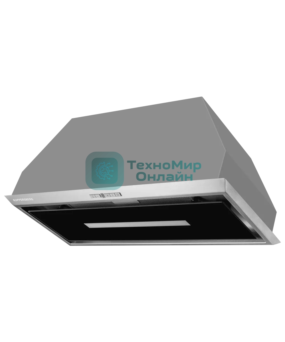 Встраиваемая вытяжка Kuppersberg Intro 70 X ширина 70 см, отвод/рециркуляция, 1000 м3.ч, нерж. сталь