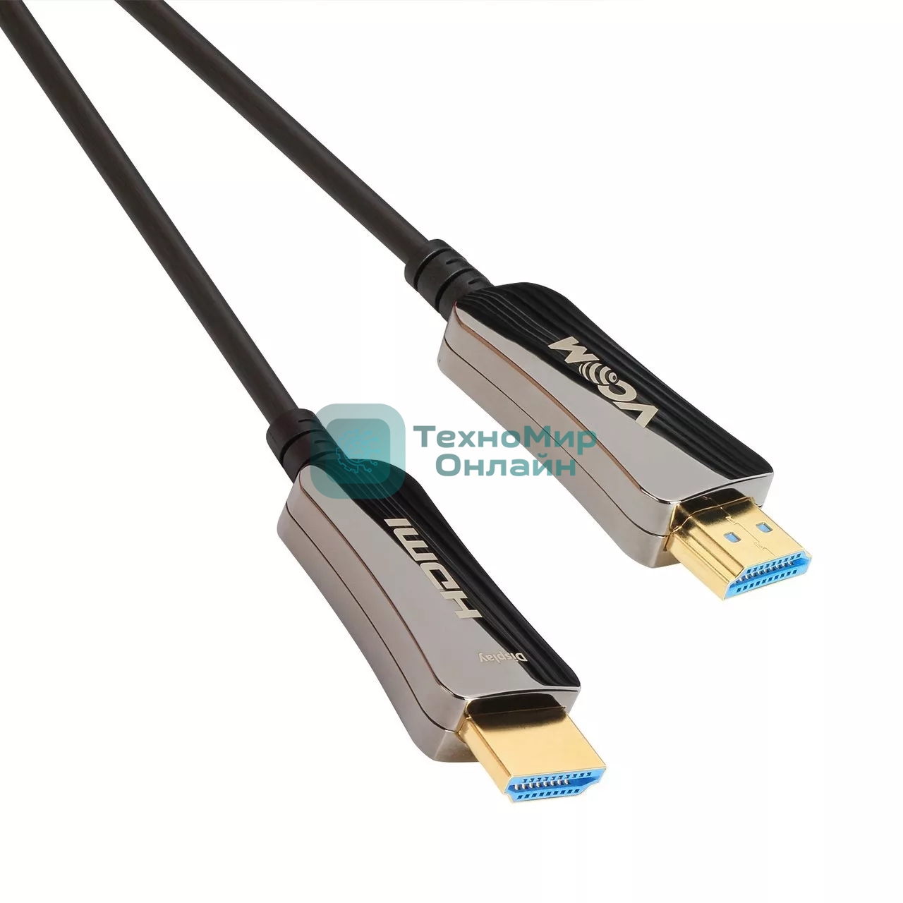Активный оптический кабель HDMI 19M/M,ver. 2.0, 4K@60 Hz 40m VCOM