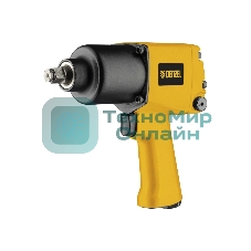 Ударный пневмогайковерт Denzel IW860+набор головок, 1/2