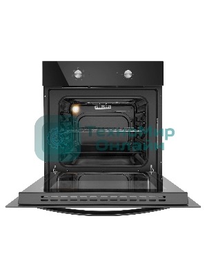 Духовой шкаф электрический встраиваемый HOMSair OES660BK01 черный