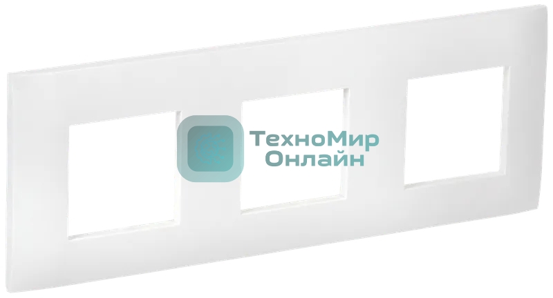 Рамка 3-ая SK-F03W IEK SKANDY Арктический белый