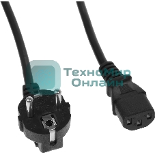 Кабель KingPrice KP-PC-Euro-C13-3m Евровилка IEC C13 3м черный