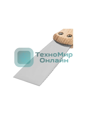 Шпательная лопатка Matrix из нержавеющей стали, 40 мм, буковая рукоятка, EFP