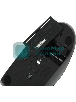 Мышь беспроводная A4Tech G3-330N черный, 1200 dpi, радиоканал, USB, кнопки - 3