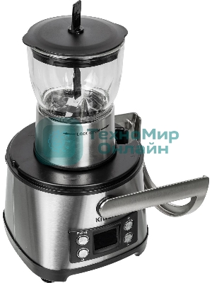 Кухонный комбайн Kitfort KT-1395 800Вт серебристый/черный