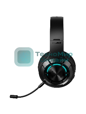 Гарнитура Edifier G30S чёрный, беспроводная, Bluetooth / USB, до 13.5 ч, подсветка