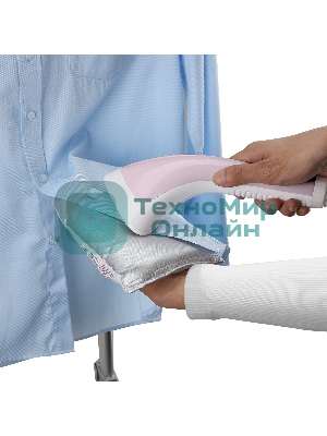 Отпариватель Galaxy Line GL 6216 белый/розовый, 2200 Вт, 46 г/мин, 1700 мл