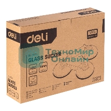 Присоска для стекла тройная Deli DL-XP23 3x118мм