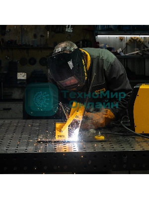 Фиксатор магнитный шарнирный Denzel для сварочных работ усилие 2x50 LB