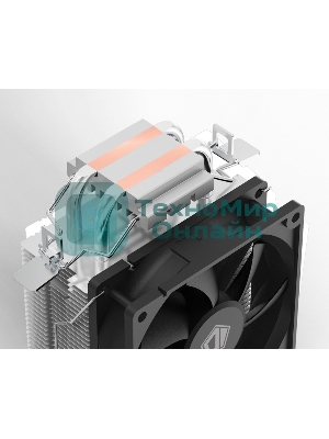 Кулер Cooler ID-Cooling SE-902-SD V3 черный 92мм алюминий+медь 2000rpm 23.1db 3-pin 95W 120мм