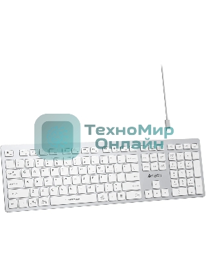 Клавиатура беспроводная A4Tech Fstyler FBX50C, USB, Bluetooth/Радиоканал, белый