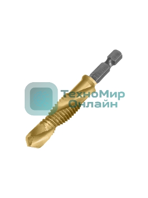 Набор сверл-метчиков Denzel М4-М12, Р6М5