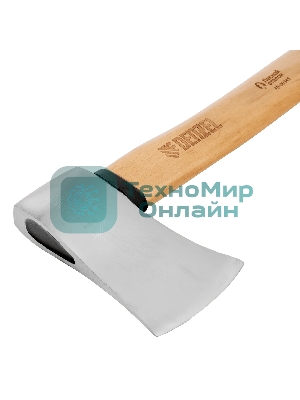 Топор кованый Denzel 1130 г, американский тип, буковая рукоятка, 430 мм, EFP