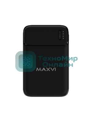 Портативный аккумулятор Maxvi PB10-08 10000 мАч, 2A, 2хUSB/Type-C/MicroUSB