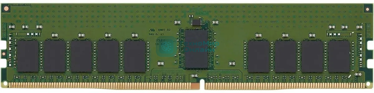 Оперативная память Kingston Server Premier, DDR4, 32GB (1x32 GB), 3200 MHz, CL22, ECC, RDIMM