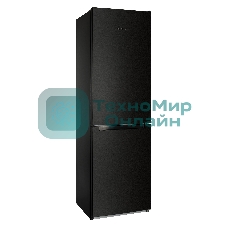 Холодильник Nordfrost NRB 152 B черный двухкамерный 205/115 л морозилка снизу, капельная система