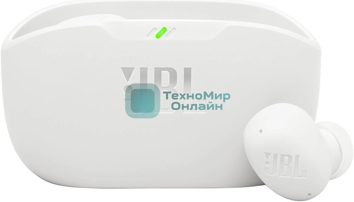 Наушники TWS JBL Wave Buds 2 белый, внутриканальные, Bluetooth