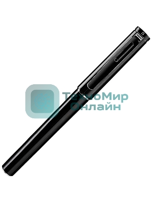 Ручка роллер Deli S87BLACK черный, d=0.5мм, черные чернила