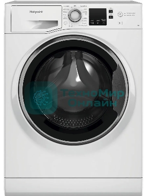 Стиральная машина Hotpoint NUS 5015 S RU белый, загр.фронтальная, макс.: 5 кг, 1000 об/мин, класс: А