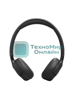 Беспроводные/проводные наушники JBL Tune 680NC черный, накладные, Bluetooth + проводной, адаптивное шумоподавление