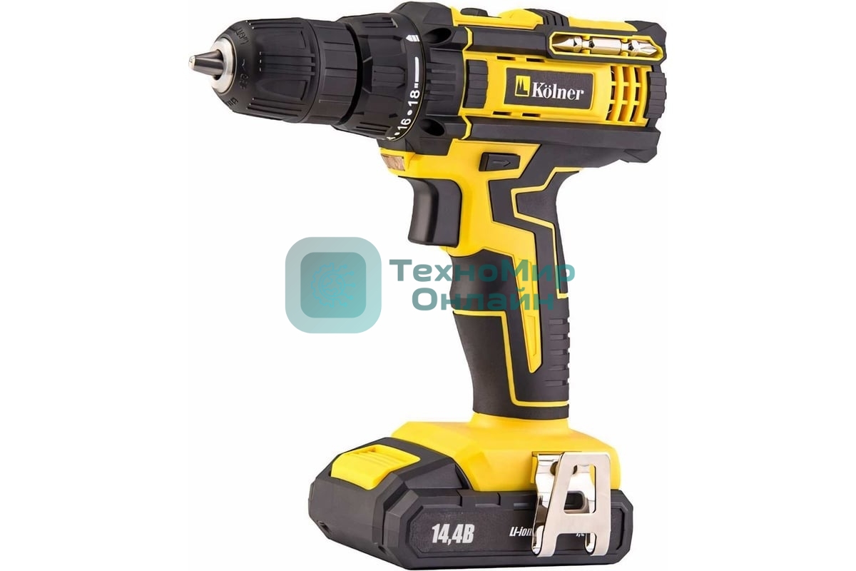 Дрель KOLNER KCD 14,4/2L