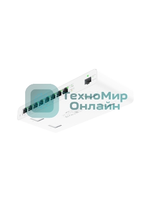 Коммутатор UISP Switch UISP-S PoE-коммутатор, 8х 1G RJ45, 1х SFP, раздача 110 Вт