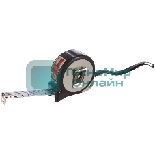 Рулетка Matrix continuous fixation 5мх19мм обрезиненный корпус плавная фиксация