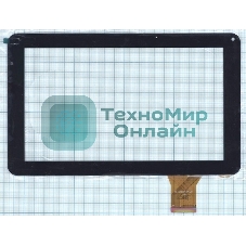 Сенсорное стекло (тачскрин) SLC09001BE0B, черное