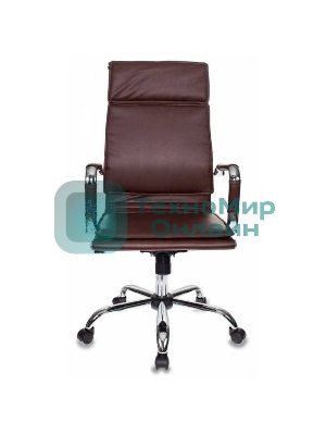 Кресло Бюрократ CH-993/brown коричневый, экокожа