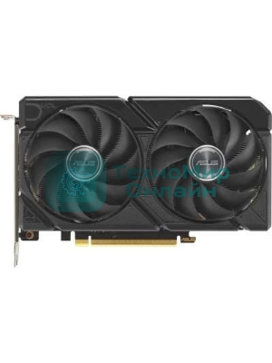 Видеокарта Asus PCI-E 5.0 DUAL-RX9060XT-8G AMD Radeon RX 9060XT 8Gb 128bit GDDR6 2550/20000 HDMIx1 DPx2 HDCP Ret