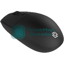 Мышь беспроводная Oklick 201MW черный, 1600 dpi, радиоканал, USB, кнопки - 4