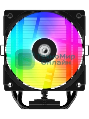 Кулер Cooler ID-Cooling SE-904-XT ARGb BLACK LGA1851/1700/1200/115X/AM5/AM4 (TDP 180W, PWM, 4 тепл.трубки прямого контакта, FAN 100мм, Addressable RGb LED) RET