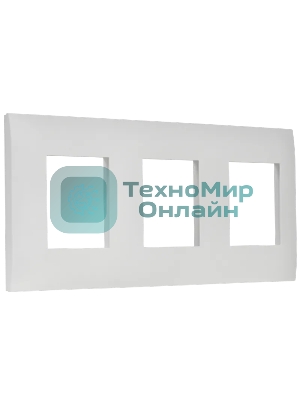Рамка 3-ая SK-F03W IEK SKANDY Арктический белый