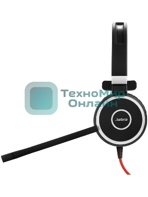 Гарнитура Jabra Evolve 40 MS чёрный, проводная