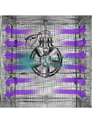 Сушка для фруктов и овощей Kitfort КТ-1967 15под. 1000Вт нержавеющая сталь