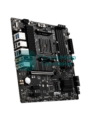 Материнская плата MSI B550M PRO-VDH WIFI, AM4, AMD B550, 4xDDR4, 4xSATA, 2xM.2, 1xPCIe 4.0 x16, 2xPCIe x1, 1xDisplayPort, 1xHDMI, 1xVGA, 1x 1Gb LAN, 2xUSB 2.0, 4xUSB 3.2 Gen 1, 3x3.5 мм, 7.1, mATX