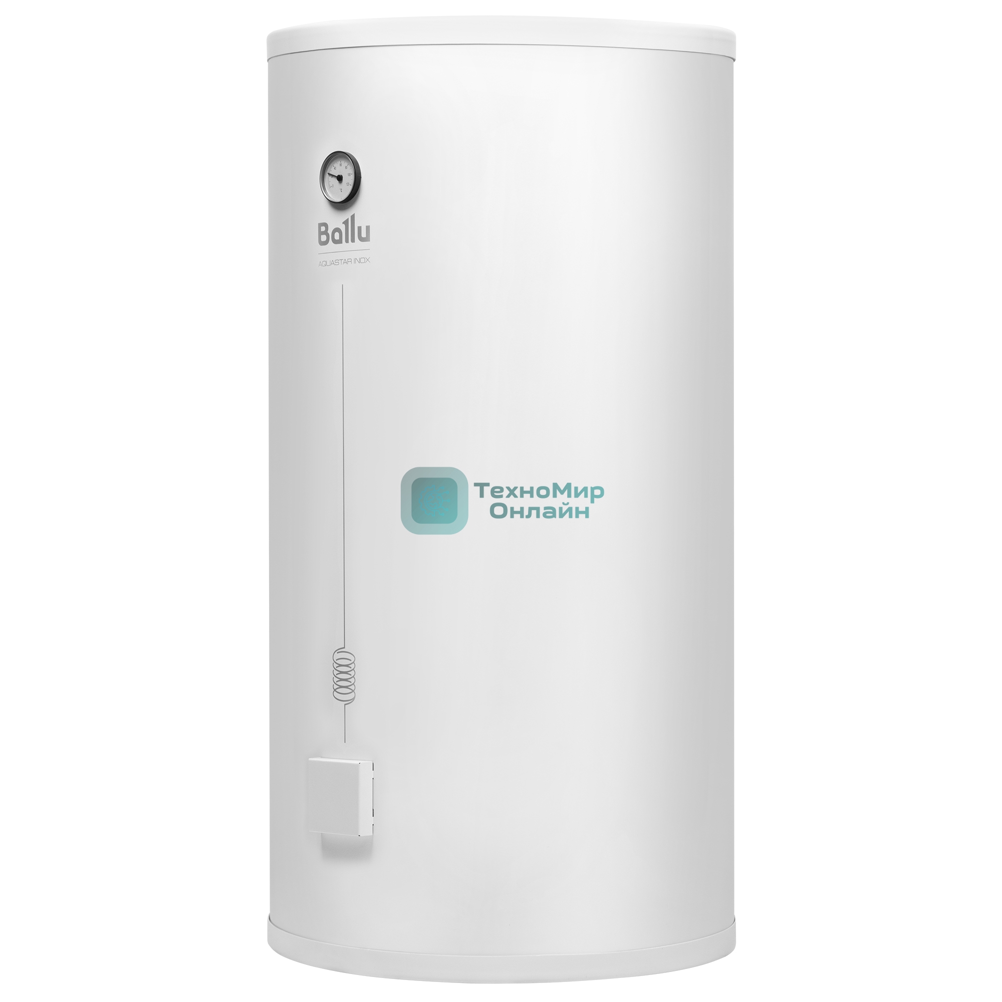 Бойлер косвенного нагрева Ballu AQUASTAR INOX-T 150 напольный верхнее подключение