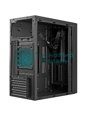 Компьютерный корпус Ginzzu B350 2*USB 2.0,AU RGb