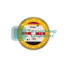Диск алмазный отрезной Kranz Turbo 180x22.2 мм