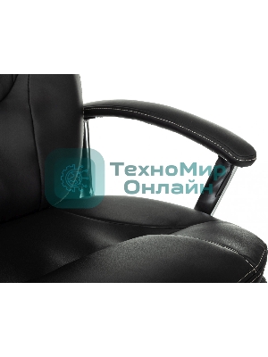 Кресло Бюрократ CH-868SL черный, экокожа