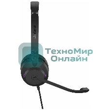 Гарнитура Jabra Evolve2 30 SE MS Stereo чёрный, проводная