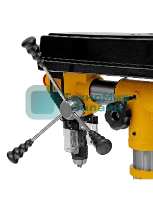 Станок сверлильный радиальный Denzel DDM-550R, 550 Вт, 16 мм, 12 ск., настольный